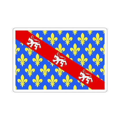 Flag of Creuse France STICKER Vinyl Die-Cut Decal 6 Inch - The Sticker Space