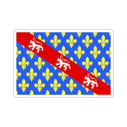 Flag of Creuse France STICKER Vinyl Die-Cut Decal-6 Inch-The Sticker Space