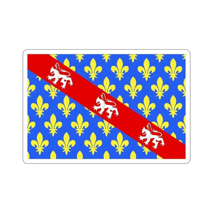 Flag of Creuse France STICKER Vinyl Die-Cut Decal - The Sticker Space