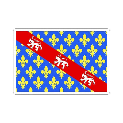 Flag of Creuse France STICKER Vinyl Die-Cut Decal - The Sticker Space