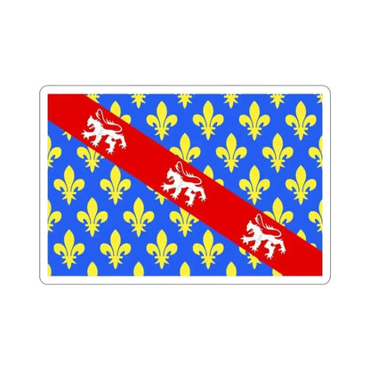 Flag of Creuse France STICKER Vinyl Die-Cut Decal - The Sticker Space