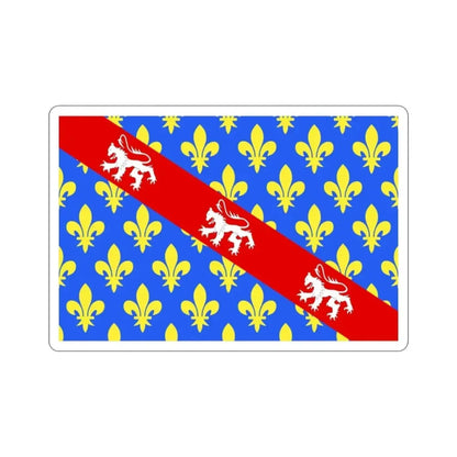 Flag of Creuse France STICKER Vinyl Die-Cut Decal - The Sticker Space