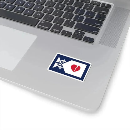 Flag of Creve Coeur Missouri (United States) STICKER Vinyl Kiss-Cut Decal - The Sticker Space
