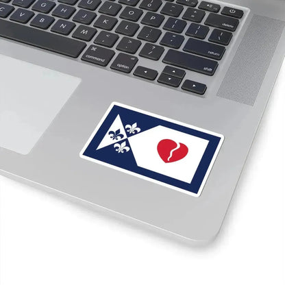 Flag of Creve Coeur Missouri (United States) STICKER Vinyl Kiss-Cut Decal - The Sticker Space