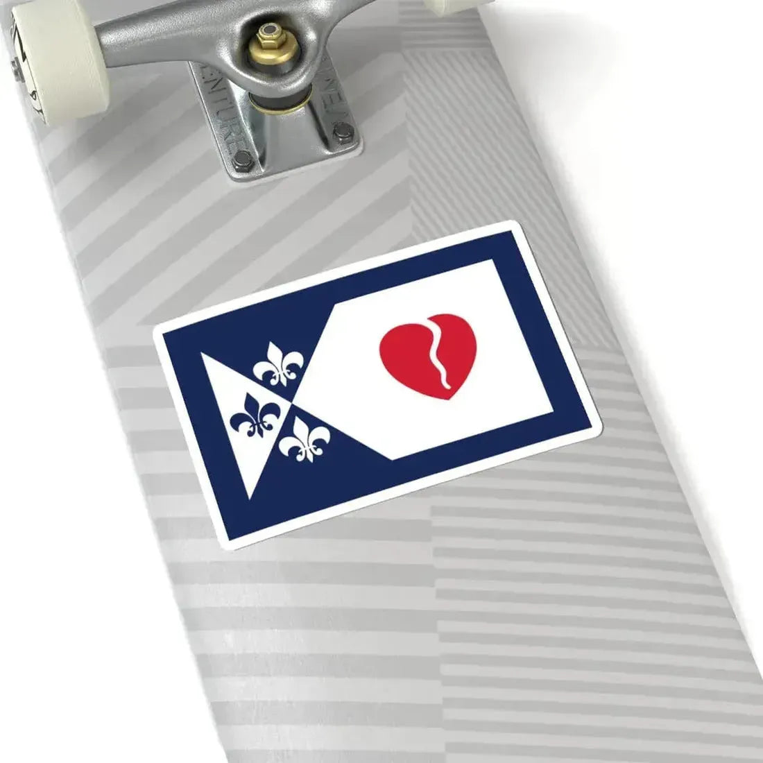 Flag of Creve Coeur Missouri (United States) STICKER Vinyl Kiss-Cut Decal - The Sticker Space