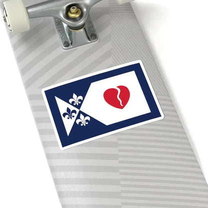 Flag of Creve Coeur Missouri (United States) STICKER Vinyl Kiss-Cut Decal - The Sticker Space