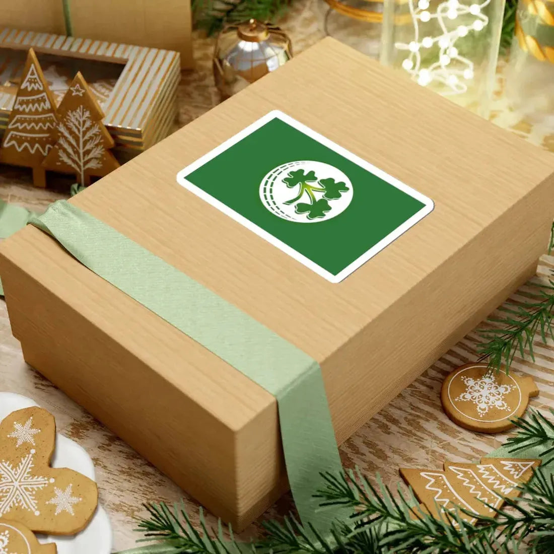 Flag of Cricket Ireland (Ireland) STICKER Vinyl Kiss-Cut Decal - The Sticker Space