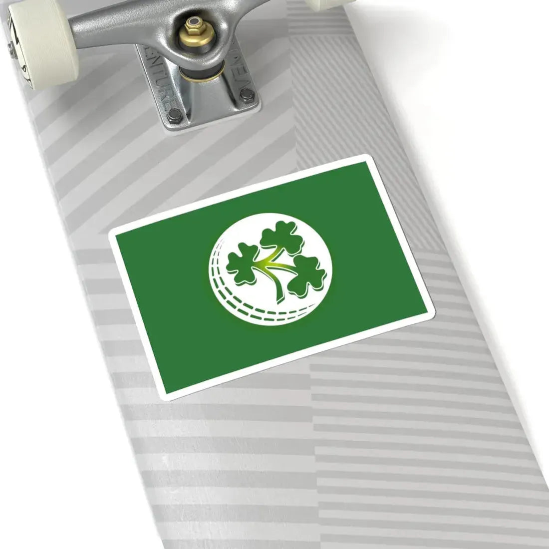 Flag of Cricket Ireland (Ireland) STICKER Vinyl Kiss-Cut Decal - The Sticker Space