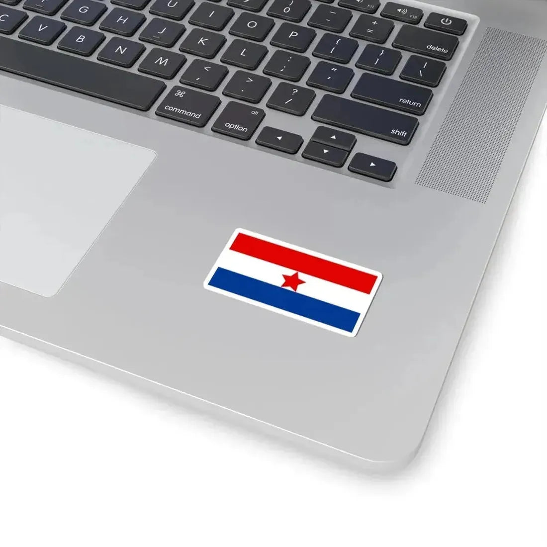 Flag of Croatia 1945-1947 (Croatia) STICKER Vinyl Kiss-Cut Decal - The Sticker Space