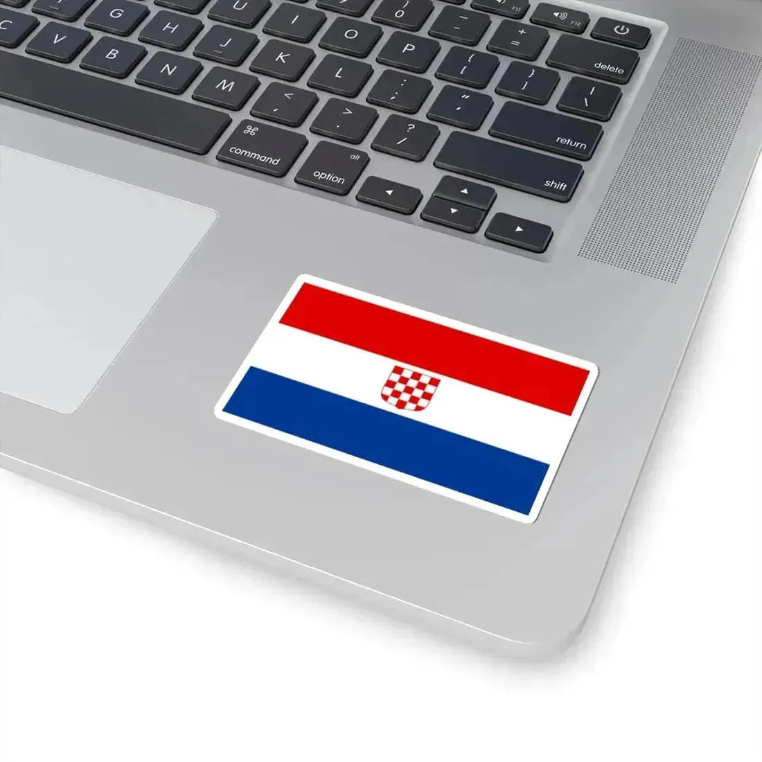 Flag of Croatia 1990 3-5 (Croatia) STICKER Vinyl Kiss-Cut Decal - The Sticker Space