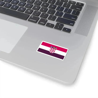 Flag of Croatia 1993 (Croatia) STICKER Vinyl Kiss-Cut Decal - The Sticker Space