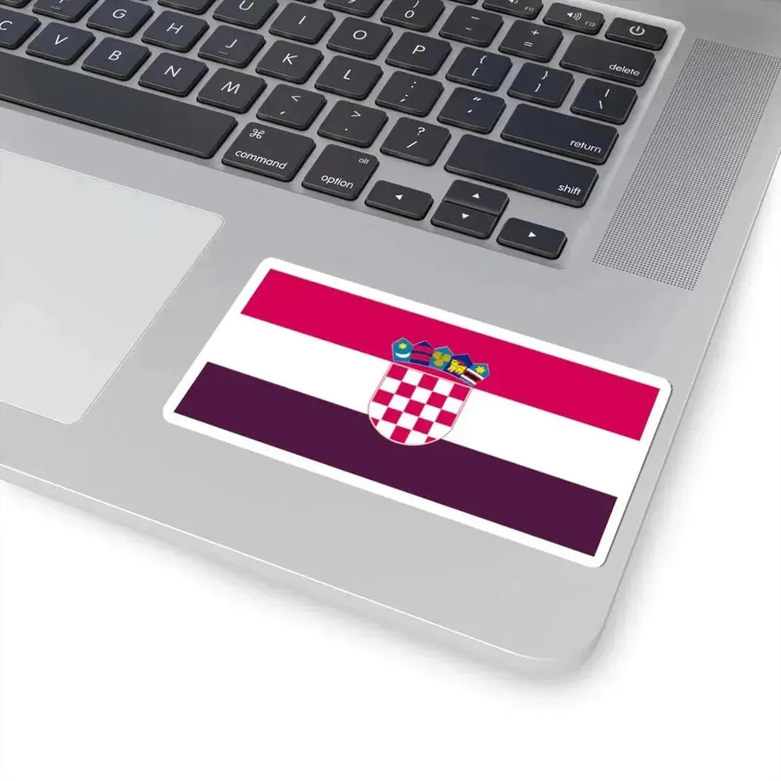 Flag of Croatia 1993 (Croatia) STICKER Vinyl Kiss-Cut Decal - The Sticker Space