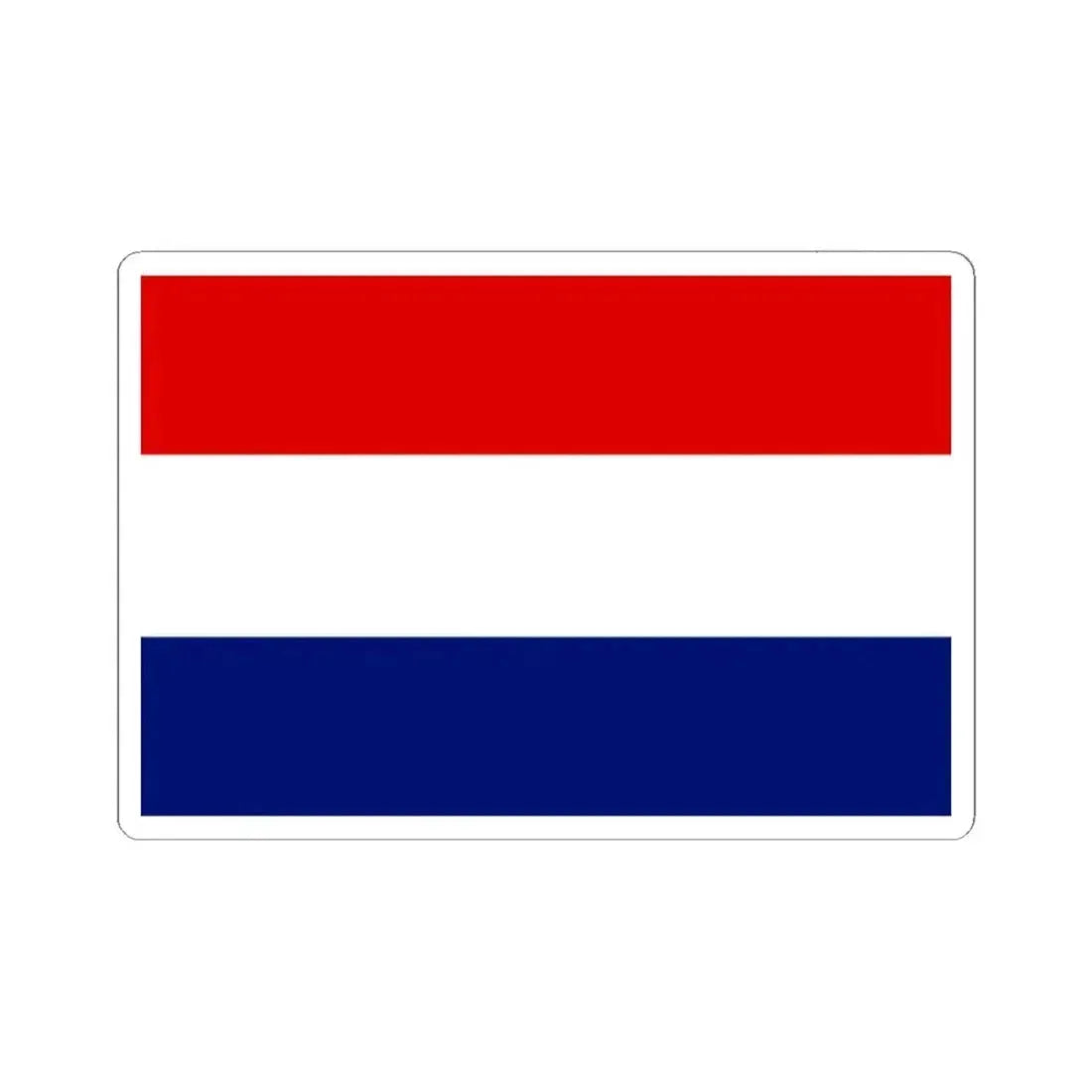 Flag of Croatia 2 by 3 No COA (Croatia) STICKER Vinyl Kiss-Cut Decal 4 Inch White - The Sticker Space