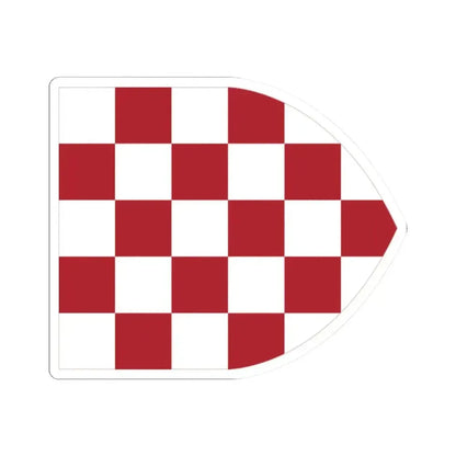Flag of Croatia Early 16th century1526 Border (Croatia) STICKER Vinyl Kiss-Cut Decal 2 Inch White - The Sticker Space