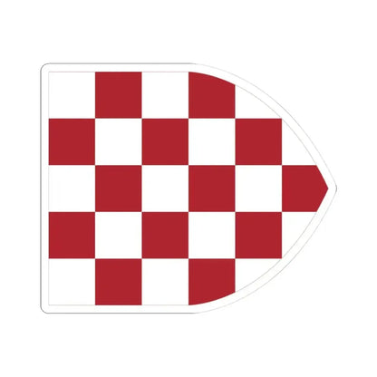 Flag of Croatia Early 16th century1526 Border (Croatia) STICKER Vinyl Kiss-Cut Decal 3 Inch White - The Sticker Space