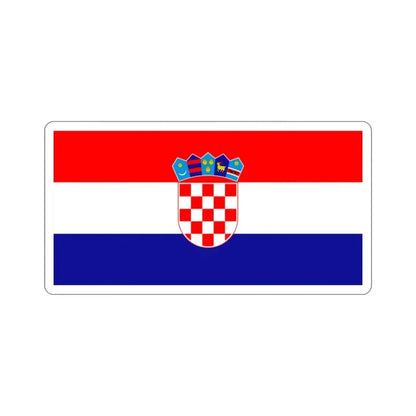 Flag of Croatia STICKER Vinyl Die-Cut Decal 2 Inch - The Sticker Space