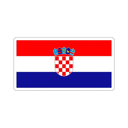Flag of Croatia STICKER Vinyl Die-Cut Decal - The Sticker Space