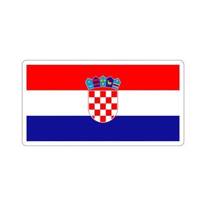 Flag of Croatia STICKER Vinyl Die-Cut Decal - The Sticker Space