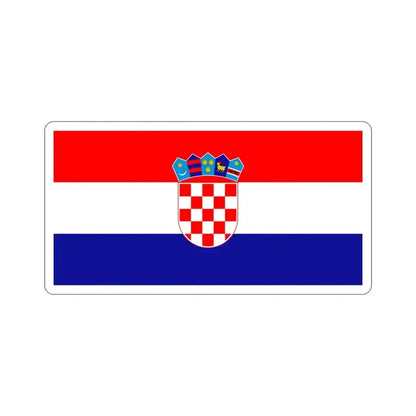 Flag of Croatia STICKER Vinyl Die-Cut Decal - The Sticker Space