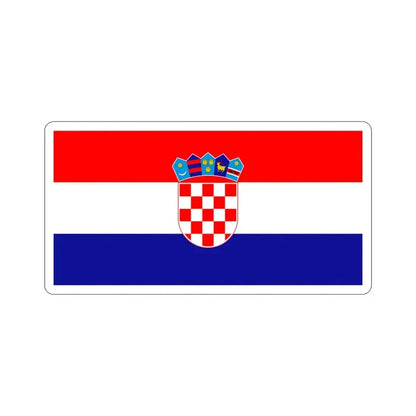 Flag of Croatia STICKER Vinyl Die-Cut Decal - The Sticker Space