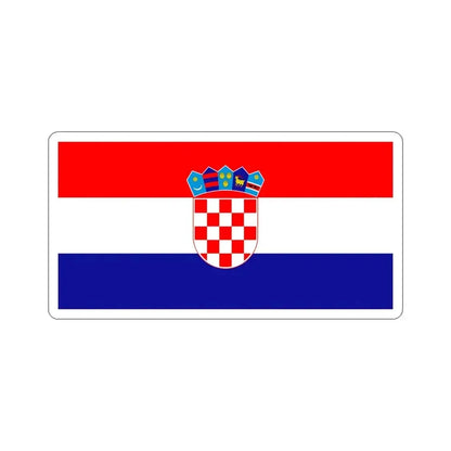 Flag of Croatia STICKER Vinyl Die-Cut Decal - The Sticker Space