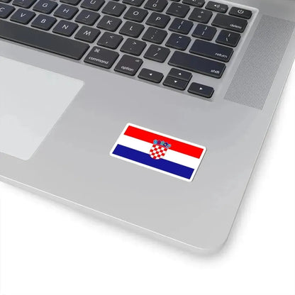 Flag of Croatia variant (Croatia) STICKER Vinyl Kiss-Cut Decal - The Sticker Space