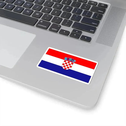 Flag of Croatia variant (Croatia) STICKER Vinyl Kiss-Cut Decal - The Sticker Space