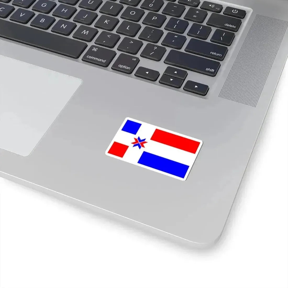 Flag of Crossville Tennessee textless (United States) STICKER Vinyl Kiss-Cut Decal - The Sticker Space