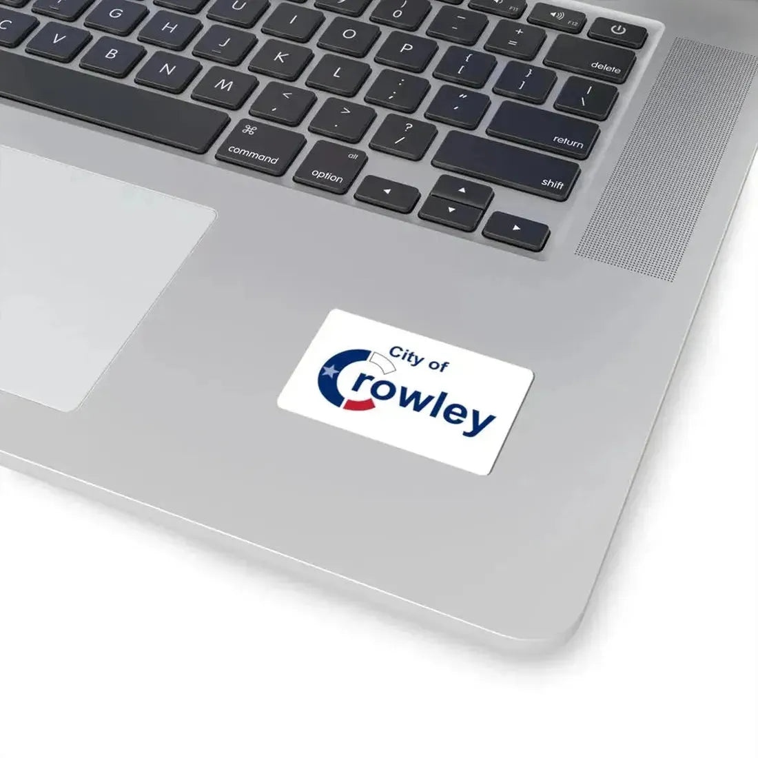 Flag of Crowley Texas (United States) STICKER Vinyl Kiss-Cut Decal - The Sticker Space