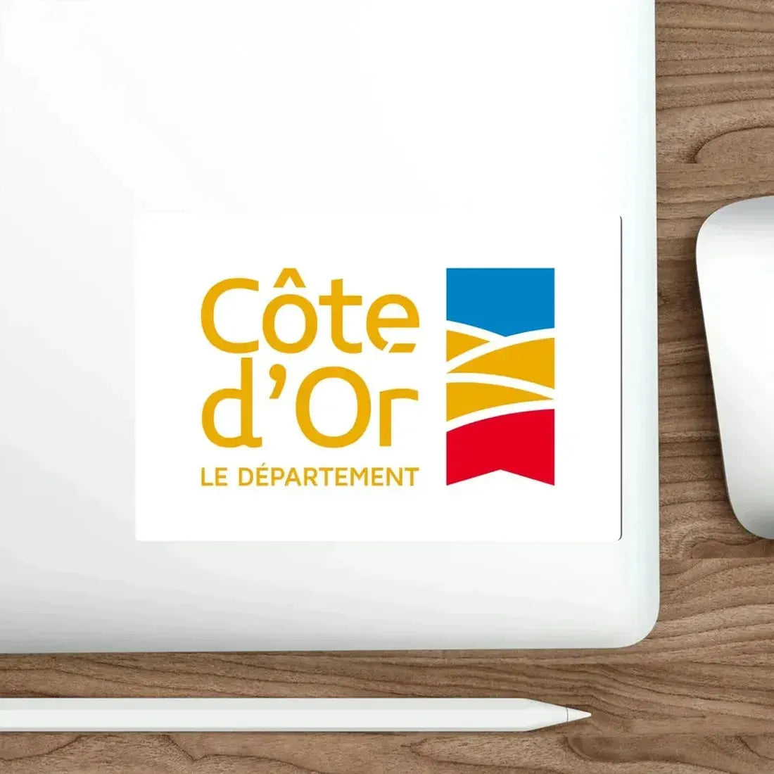 Flag of Côte d'Or France STICKER Vinyl Die-Cut Decal - The Sticker Space