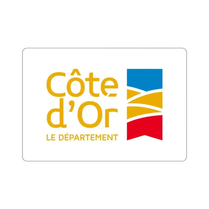 Flag of Côte d'Or France STICKER Vinyl Die-Cut Decal - The Sticker Space