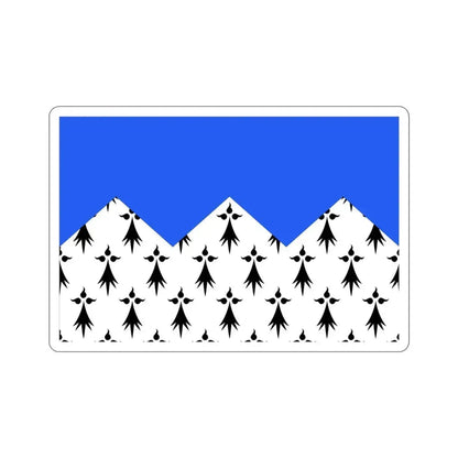 Flag of Côtes d'Armor France 2 STICKER Vinyl Die-Cut Decal 4 Inch - The Sticker Space