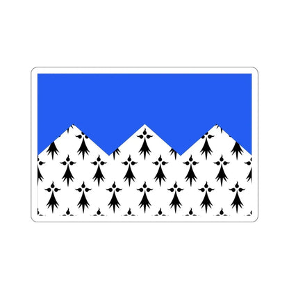 Flag of Côtes d'Armor France 2 STICKER Vinyl Die-Cut Decal 4 Inch - The Sticker Space