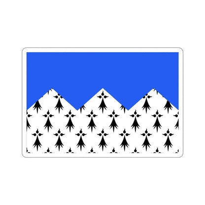 Flag of Côtes d'Armor France 2 STICKER Vinyl Die-Cut Decal 5 Inch - The Sticker Space