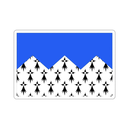 Flag of Côtes d'Armor France 2 STICKER Vinyl Die-Cut Decal 6 Inch - The Sticker Space