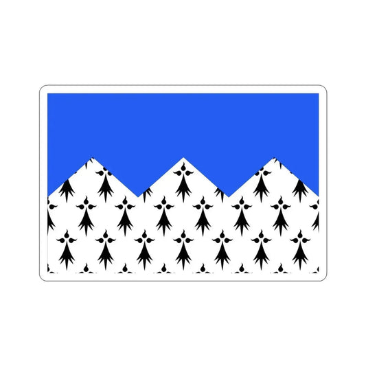 Flag of Côtes d'Armor France 2 STICKER Vinyl Die-Cut Decal 6 Inch - The Sticker Space