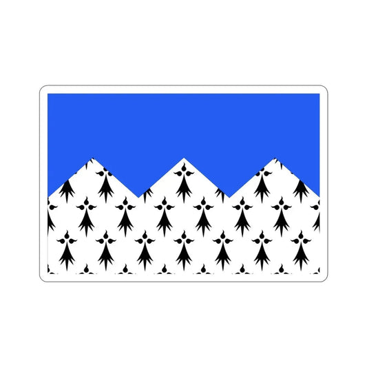 Flag of Côtes d'Armor France 2 STICKER Vinyl Die-Cut Decal 6 Inch - The Sticker Space