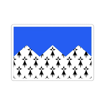 Flag of Côtes d'Armor France 2 STICKER Vinyl Die-Cut Decal - The Sticker Space