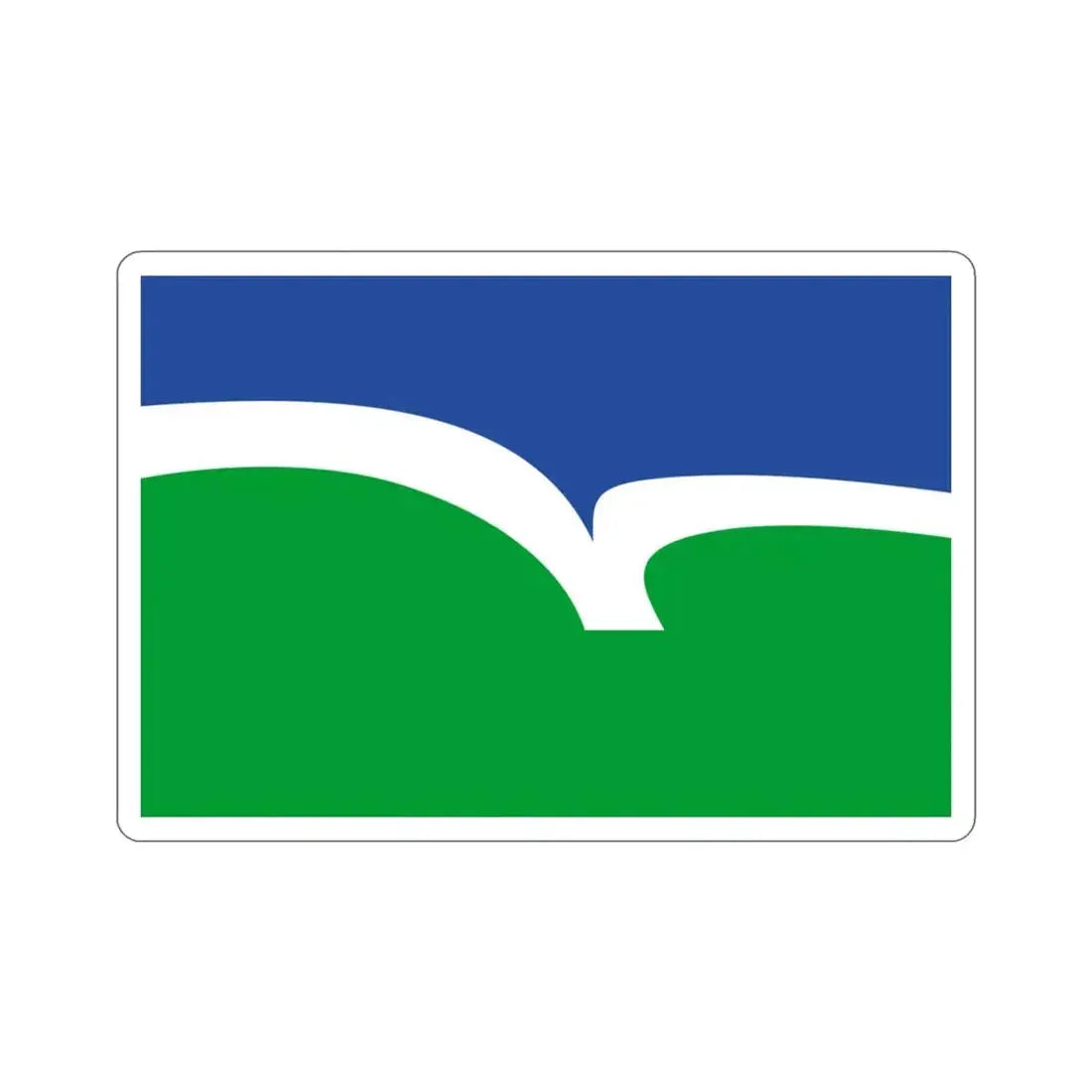 Flag of Côtes d'Armor France STICKER Vinyl Die-Cut Decal 3 Inch - The Sticker Space