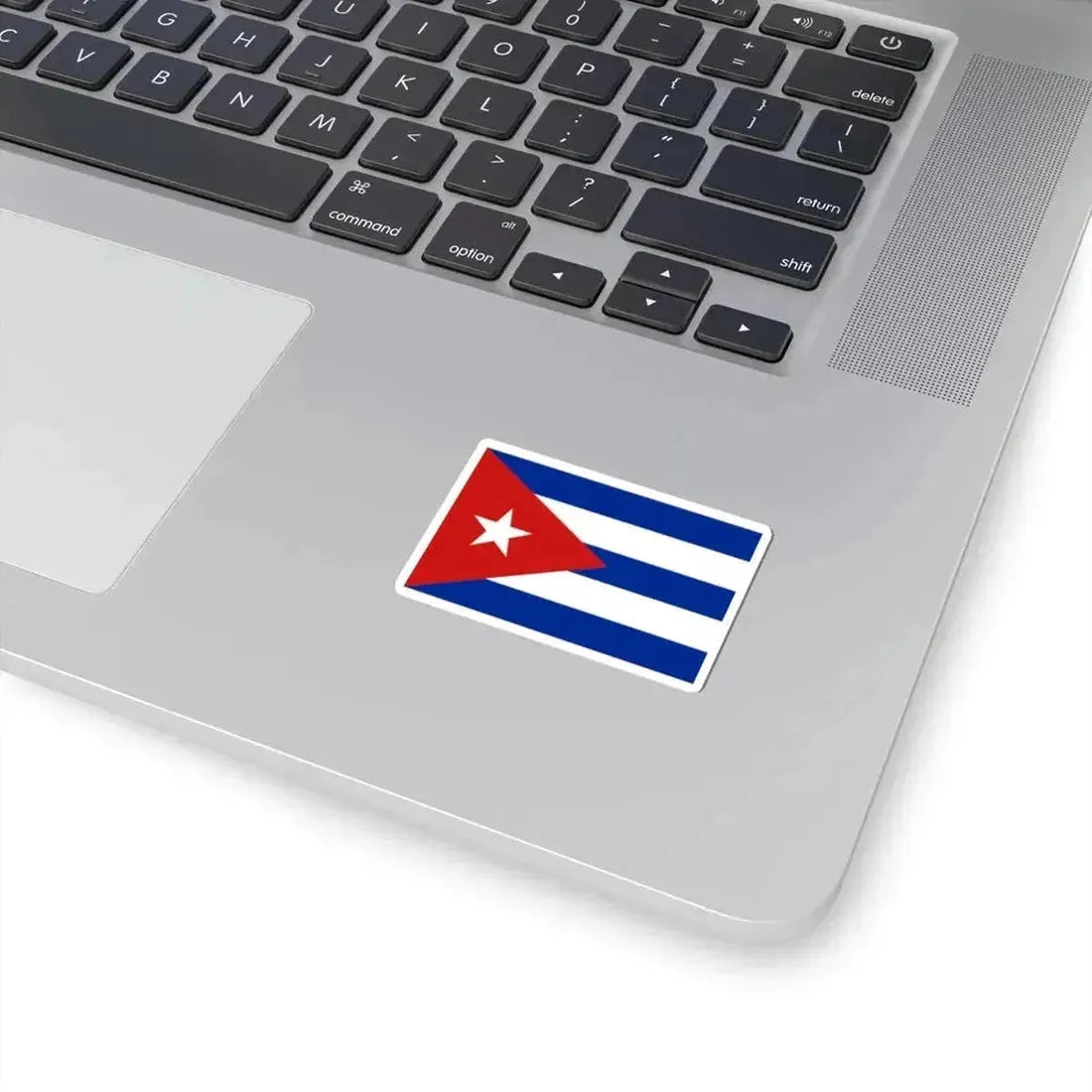 Flag of Cuba 3-2 (Cuba) STICKER Vinyl Kiss-Cut Decal - The Sticker Space