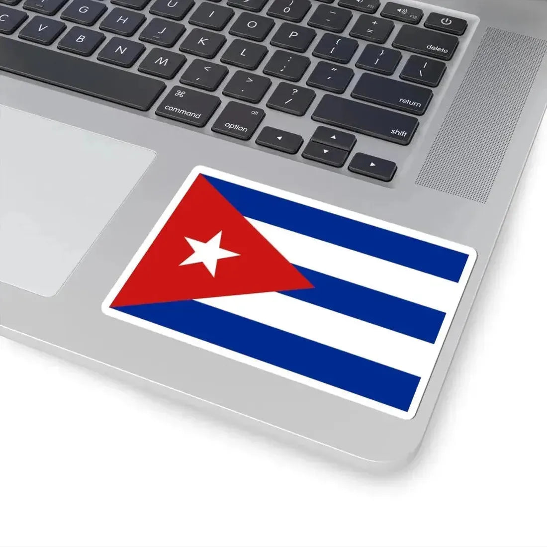Flag of Cuba 3-2 (Cuba) STICKER Vinyl Kiss-Cut Decal - The Sticker Space