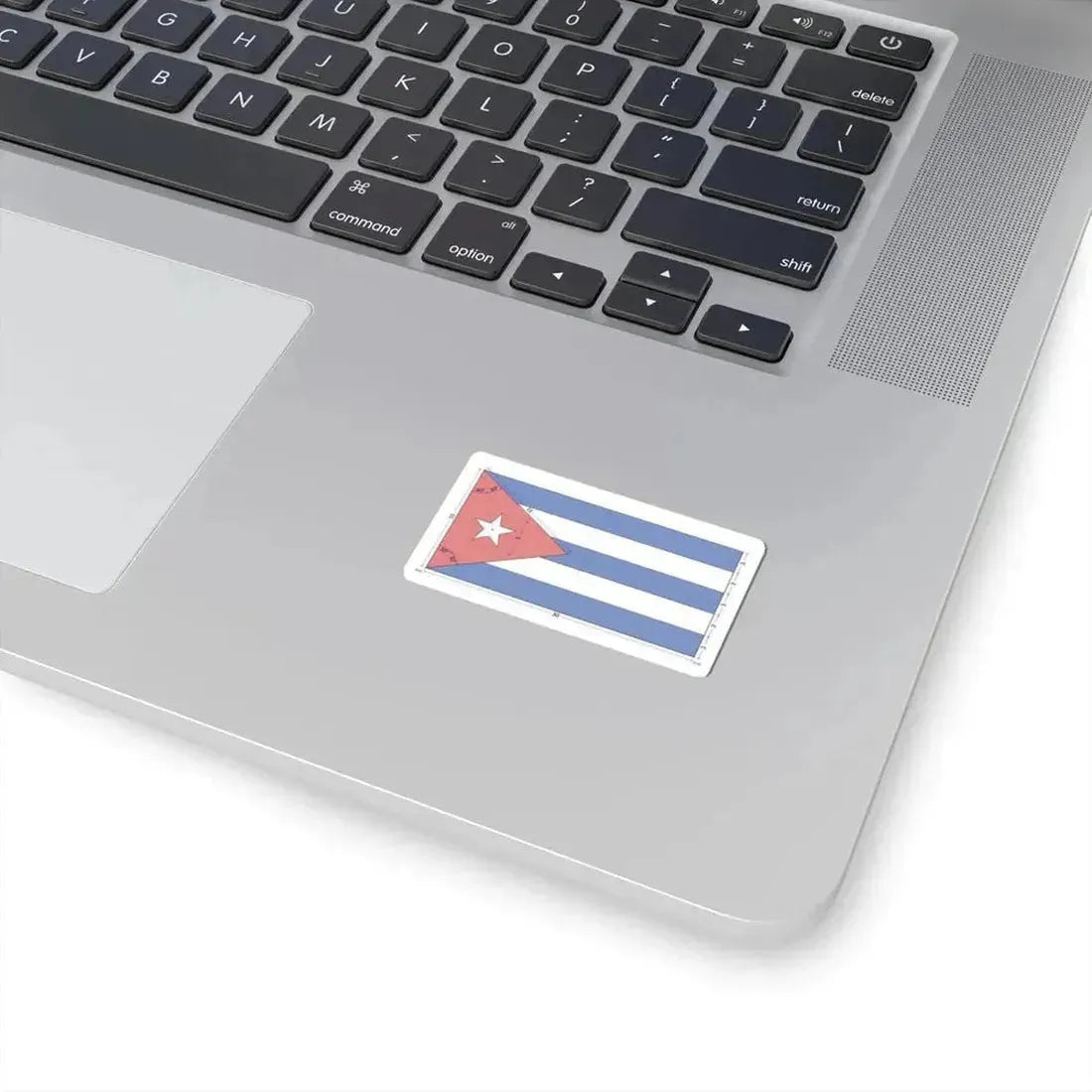 Flag of Cuba construction sheet (Cuba) STICKER Vinyl Kiss-Cut Decal - The Sticker Space