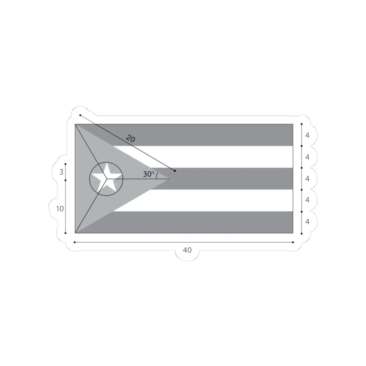 SKU:26285139295205965050 Sizes:3" × 3" Types:White