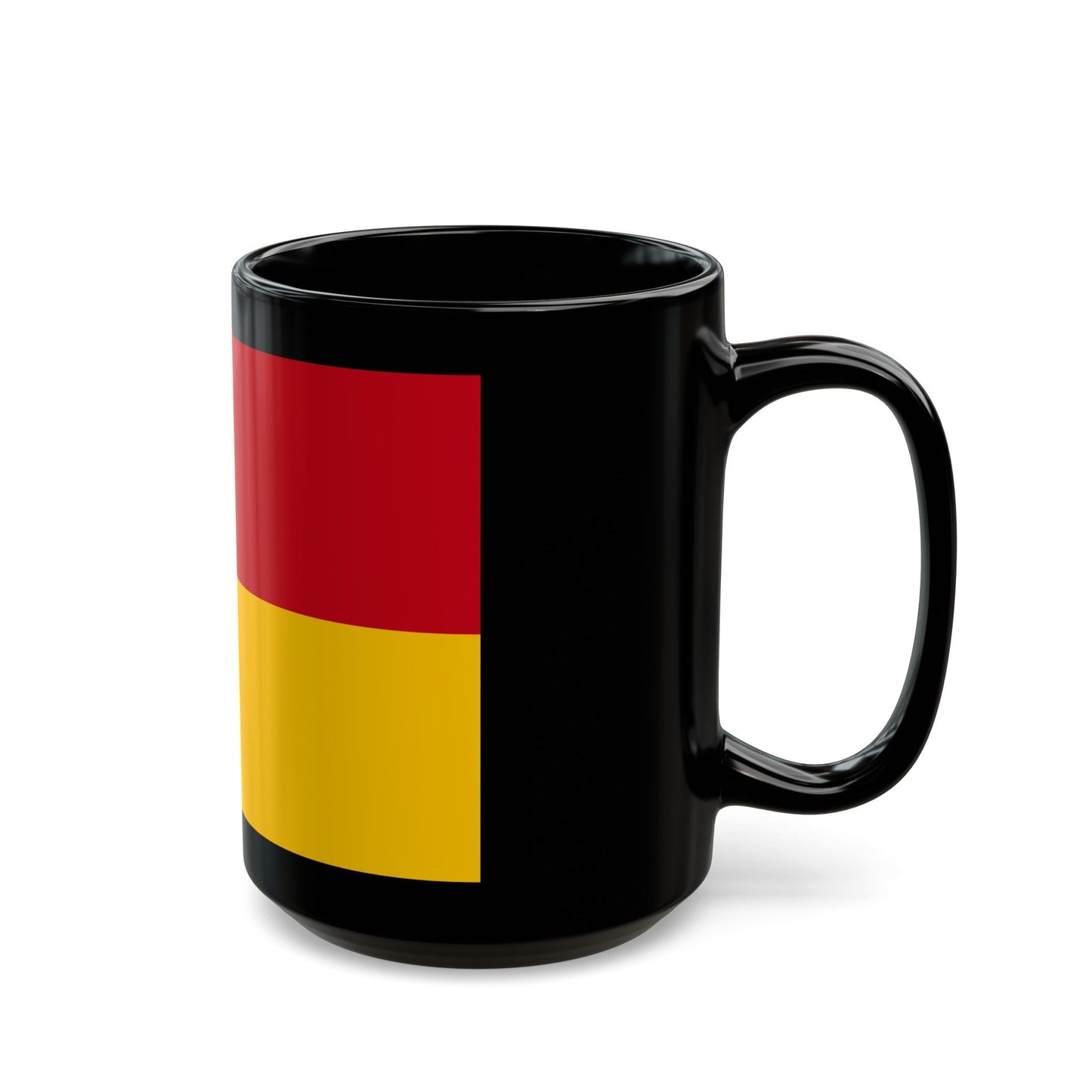 Flag of Cuenca Ecuador - Black Coffee Mug-The Sticker Space