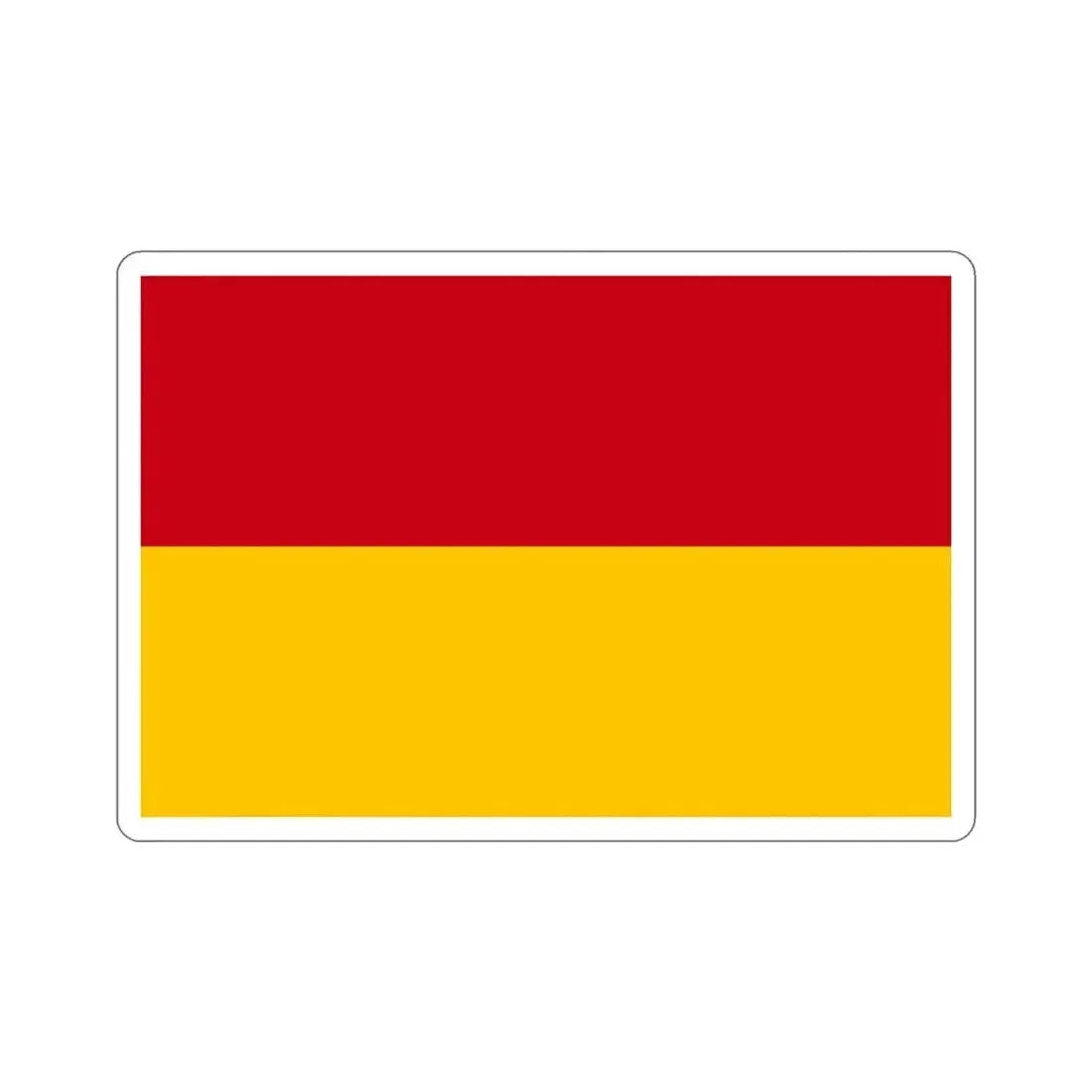Flag of Cuenca Ecuador STICKER Vinyl Die-Cut Decal 3 Inch - The Sticker Space