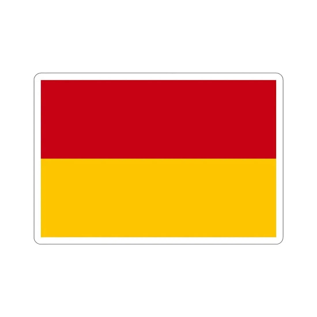 Flag of Cuenca Ecuador STICKER Vinyl Die-Cut Decal 3 Inch - The Sticker Space