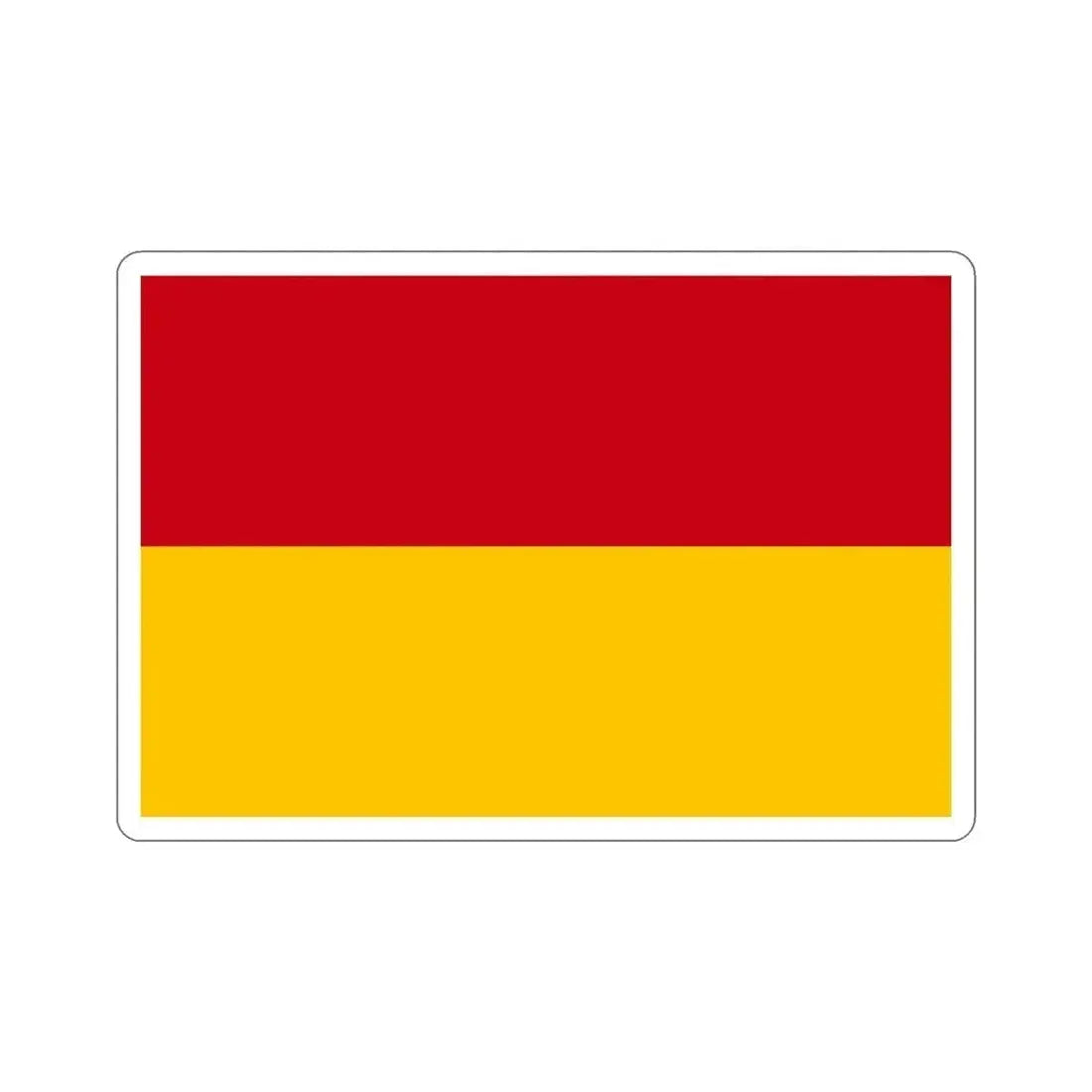 Flag of Cuenca Ecuador STICKER Vinyl Die-Cut Decal 4 Inch - The Sticker Space