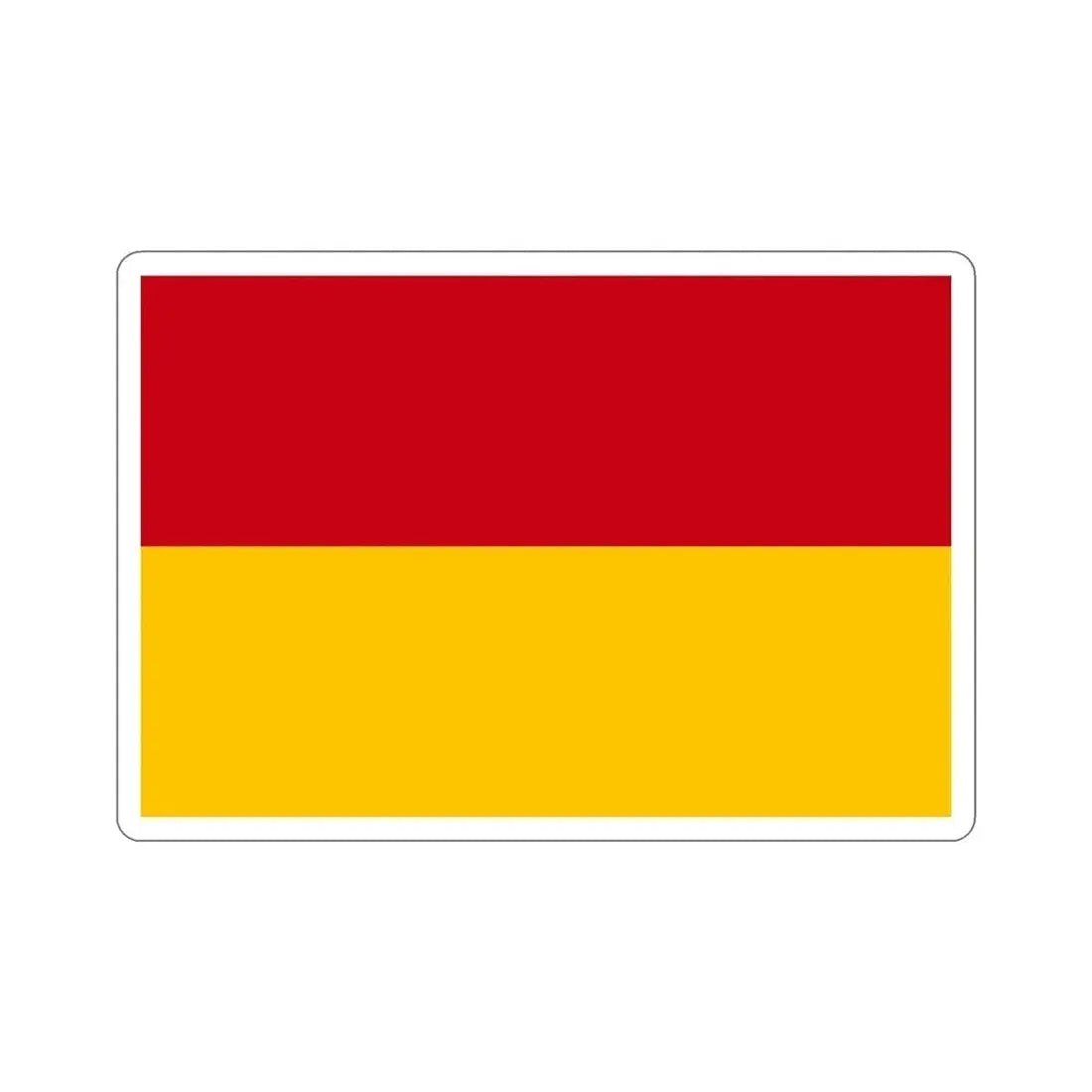 Flag of Cuenca Ecuador STICKER Vinyl Die-Cut Decal 4 Inch - The Sticker Space