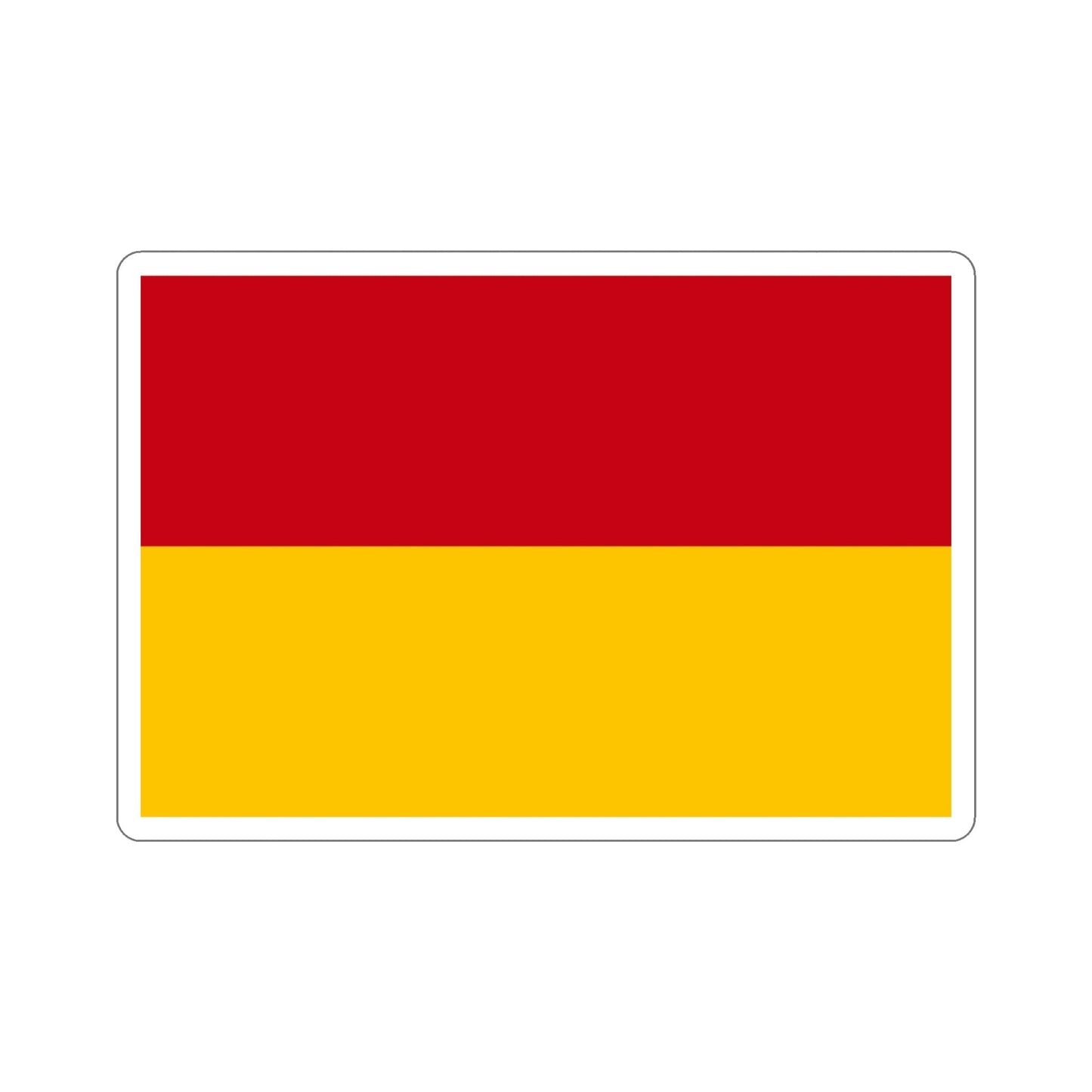 Flag of Cuenca Ecuador STICKER Vinyl Die-Cut Decal-4 Inch-The Sticker Space