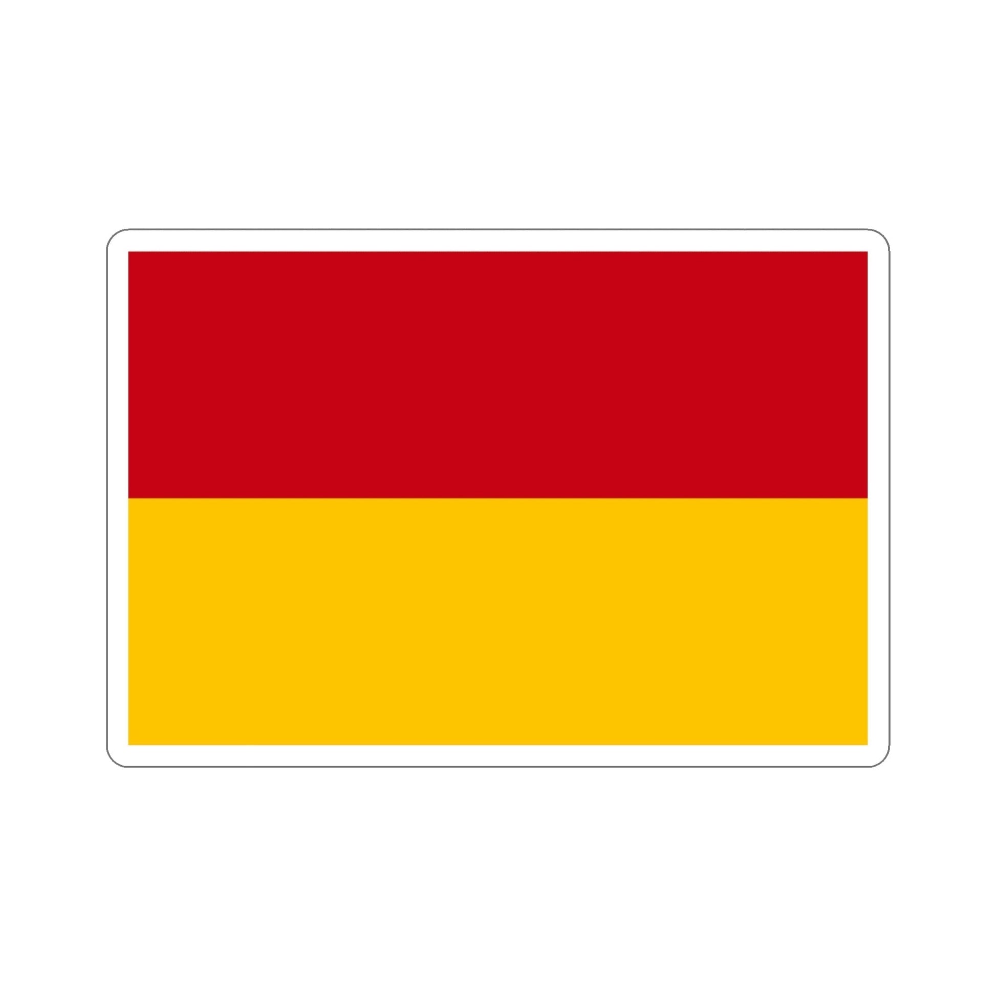 Flag of Cuenca Ecuador STICKER Vinyl Die-Cut Decal-4 Inch-The Sticker Space